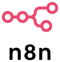 Logotip de n8n
